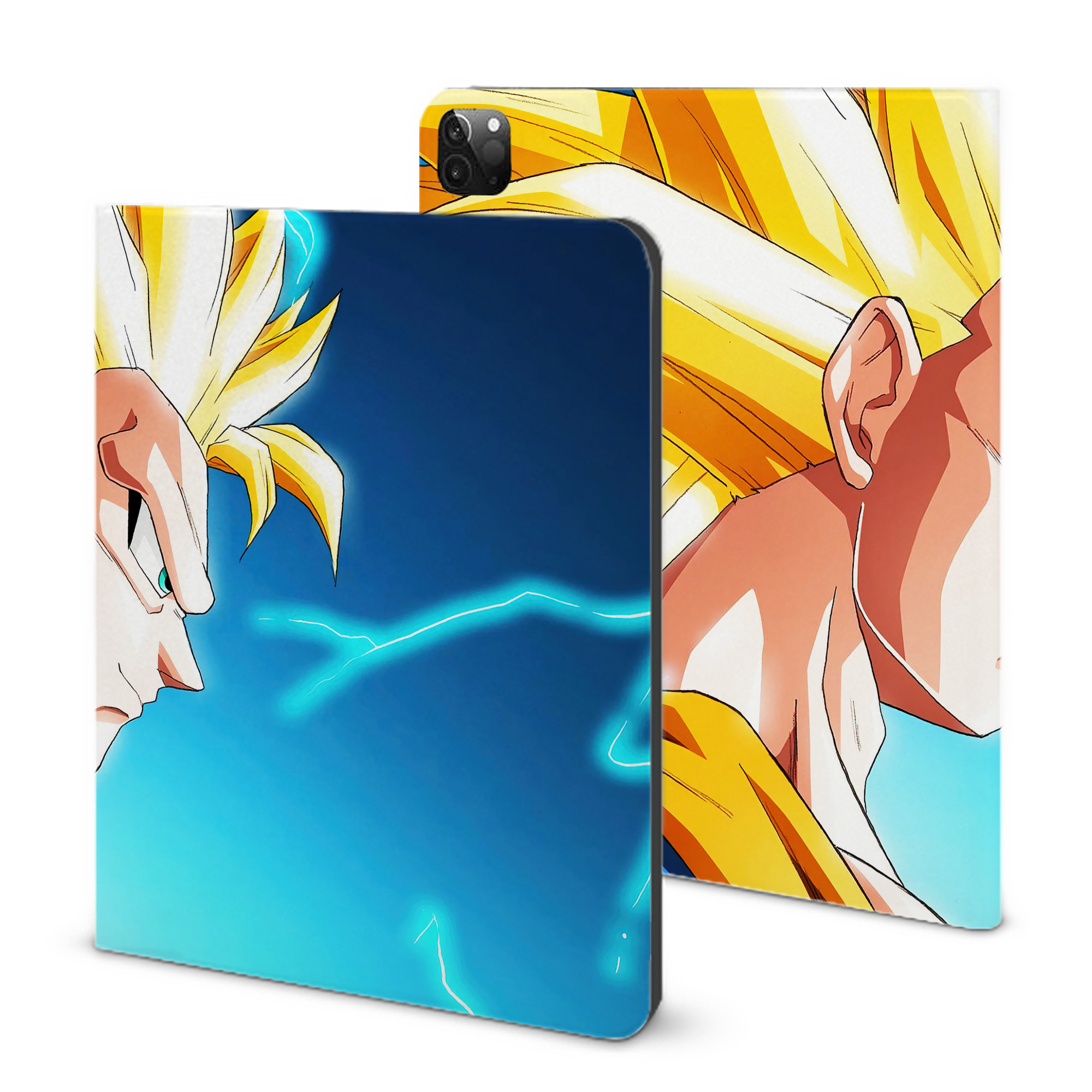 （画像用） ドラゴンボール DRAGON BALL IPadケース ペンホルダー付き ブックスタイルデザイン